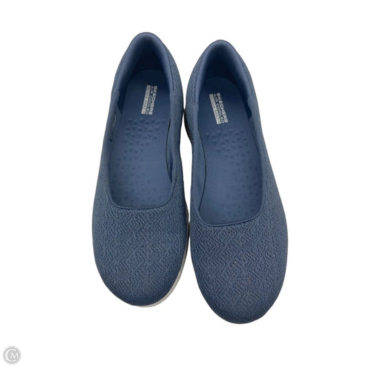 Shoes Flats By Skechers In Blue, Size: 10