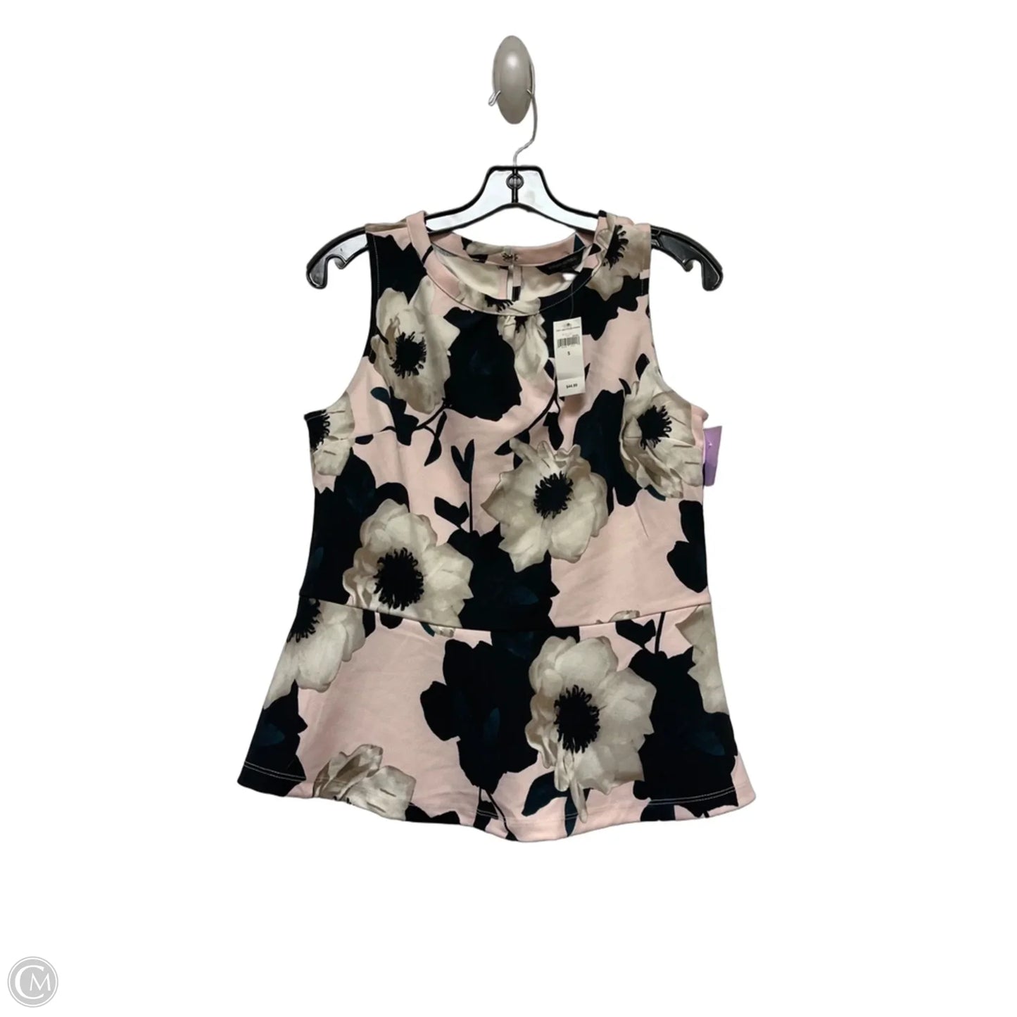 Top Sleeveless By Banana Republic In Floral Print, Size: S