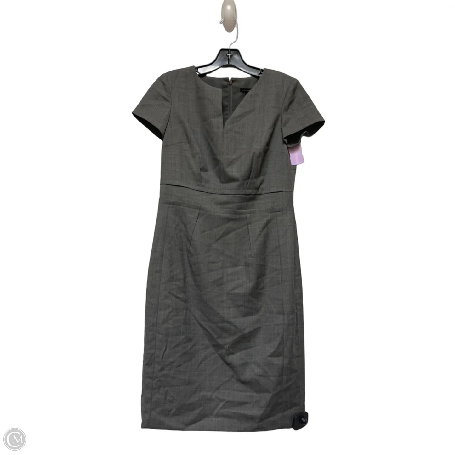 Dress Casual Short By Ann Taylor In Grey, Size: Xs