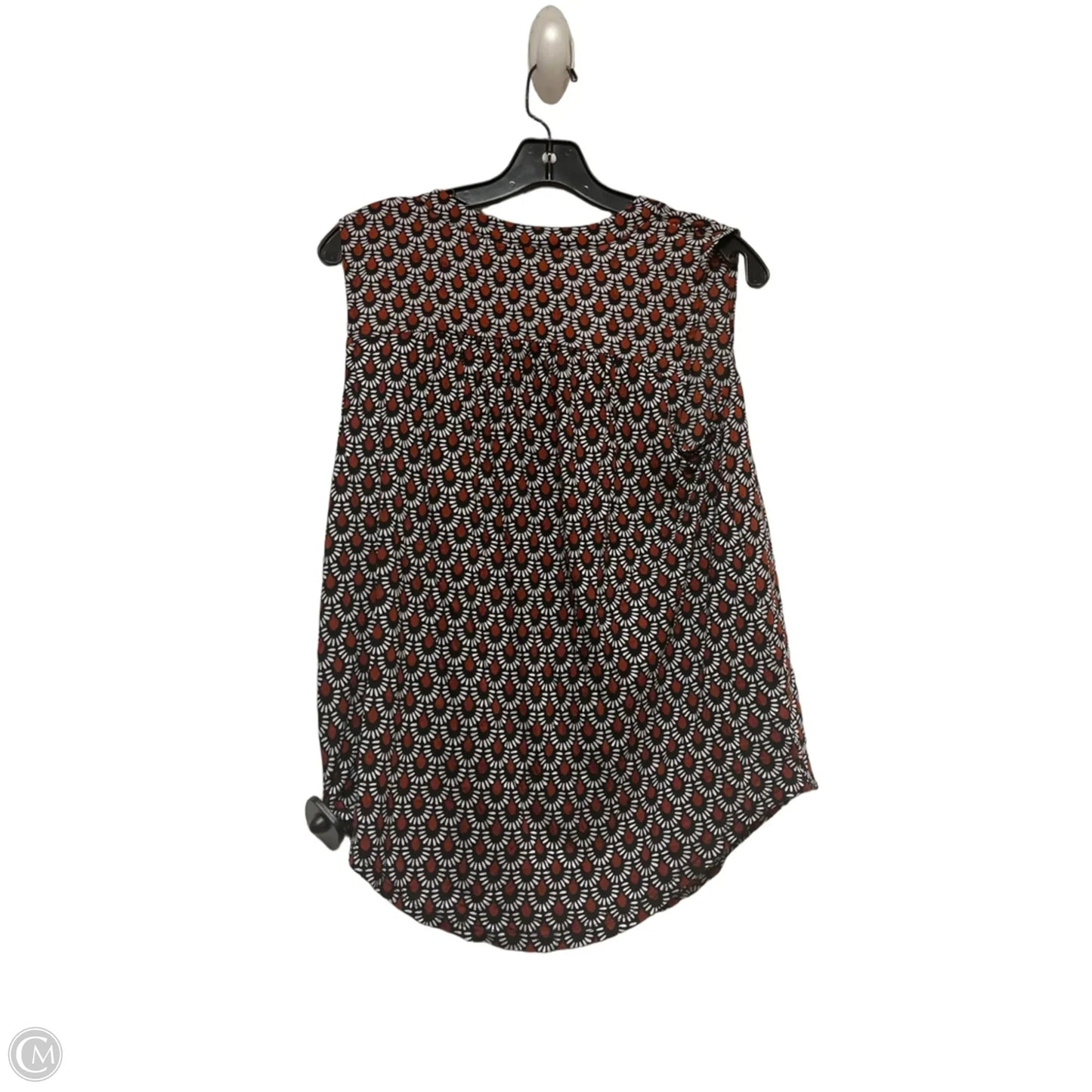 Top Sleeveless By Loft In Blue & Orange, Size: Xs