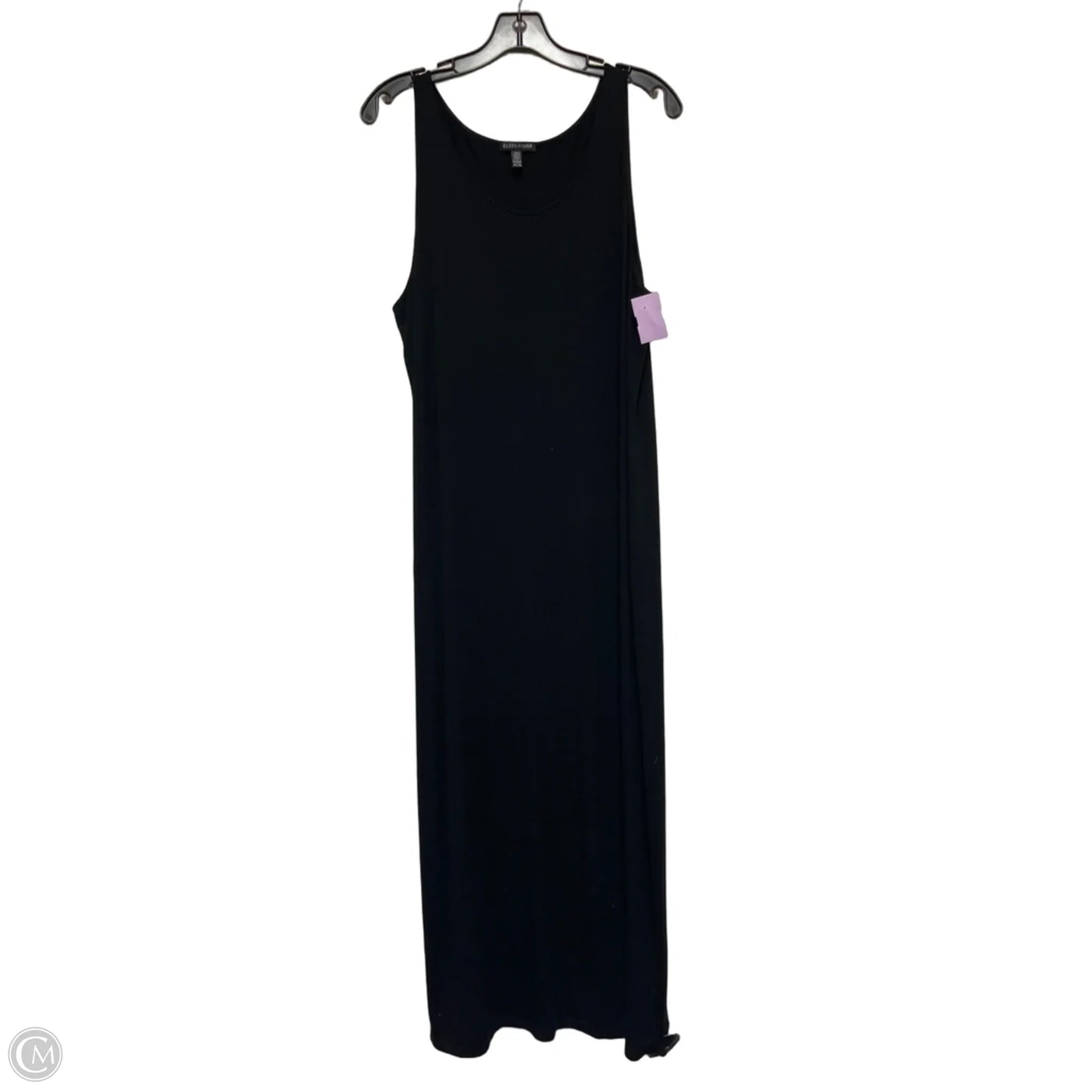 Dress Casual Midi By Eileen Fisher In Black, Size: Xl