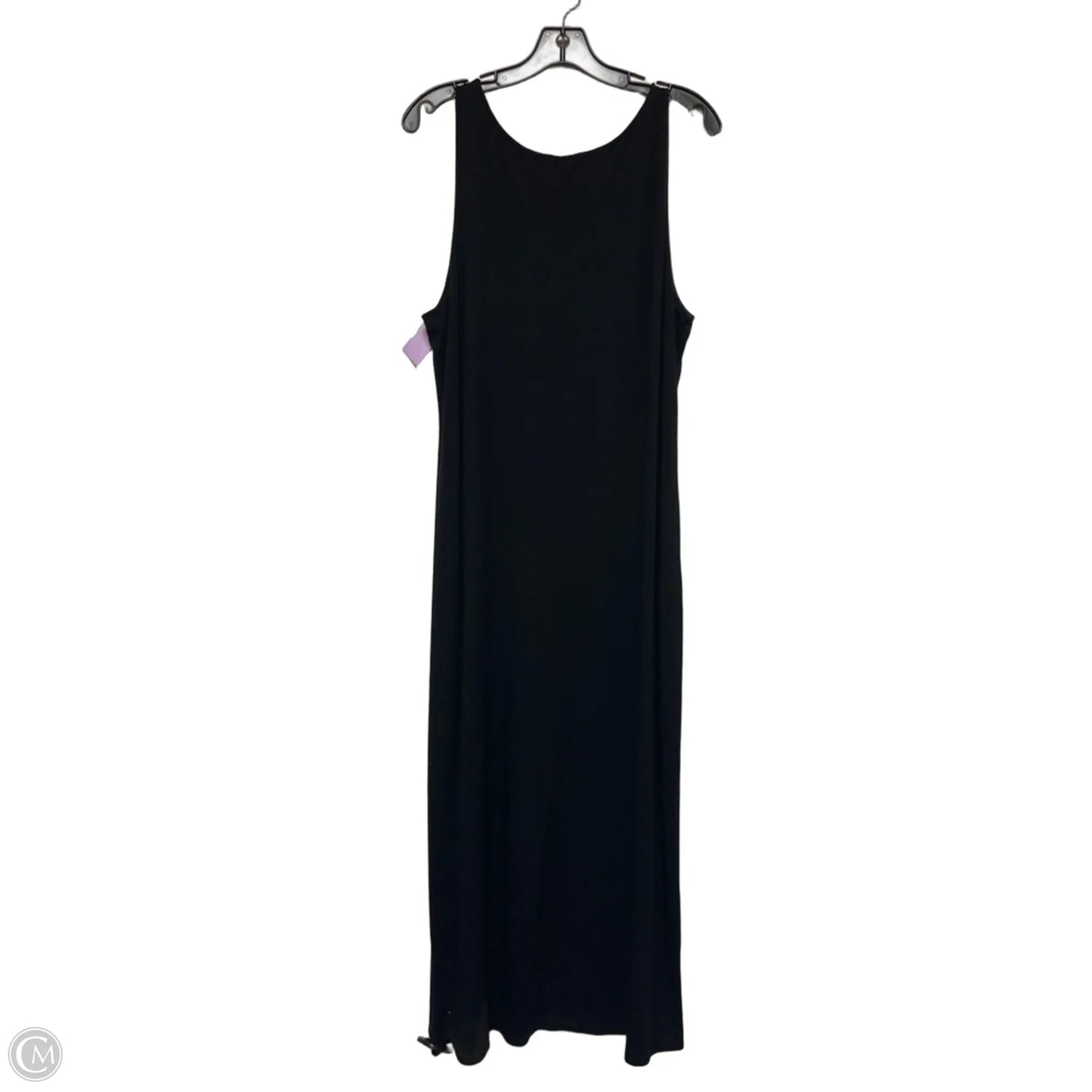Dress Casual Midi By Eileen Fisher In Black, Size: Xl