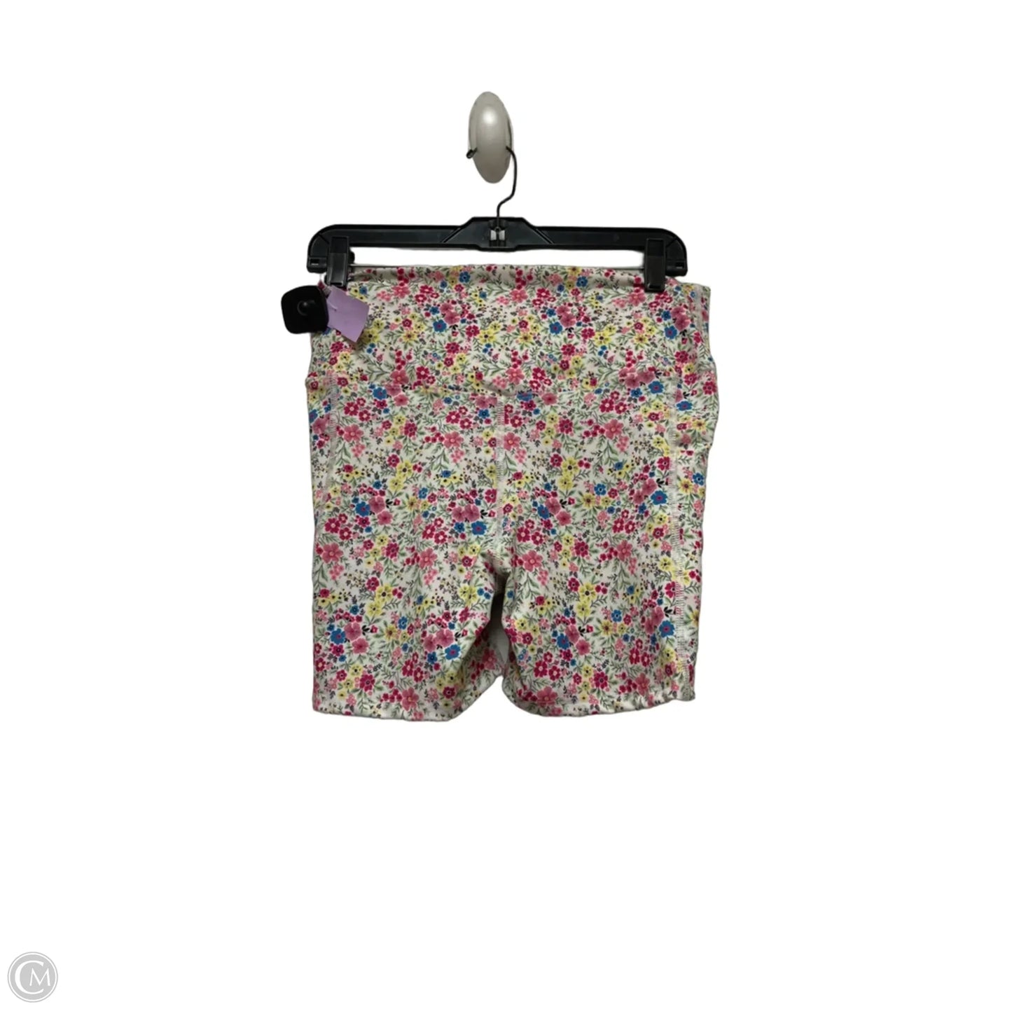 Athletic Shorts By Evolution In Floral Print, Size: Xl