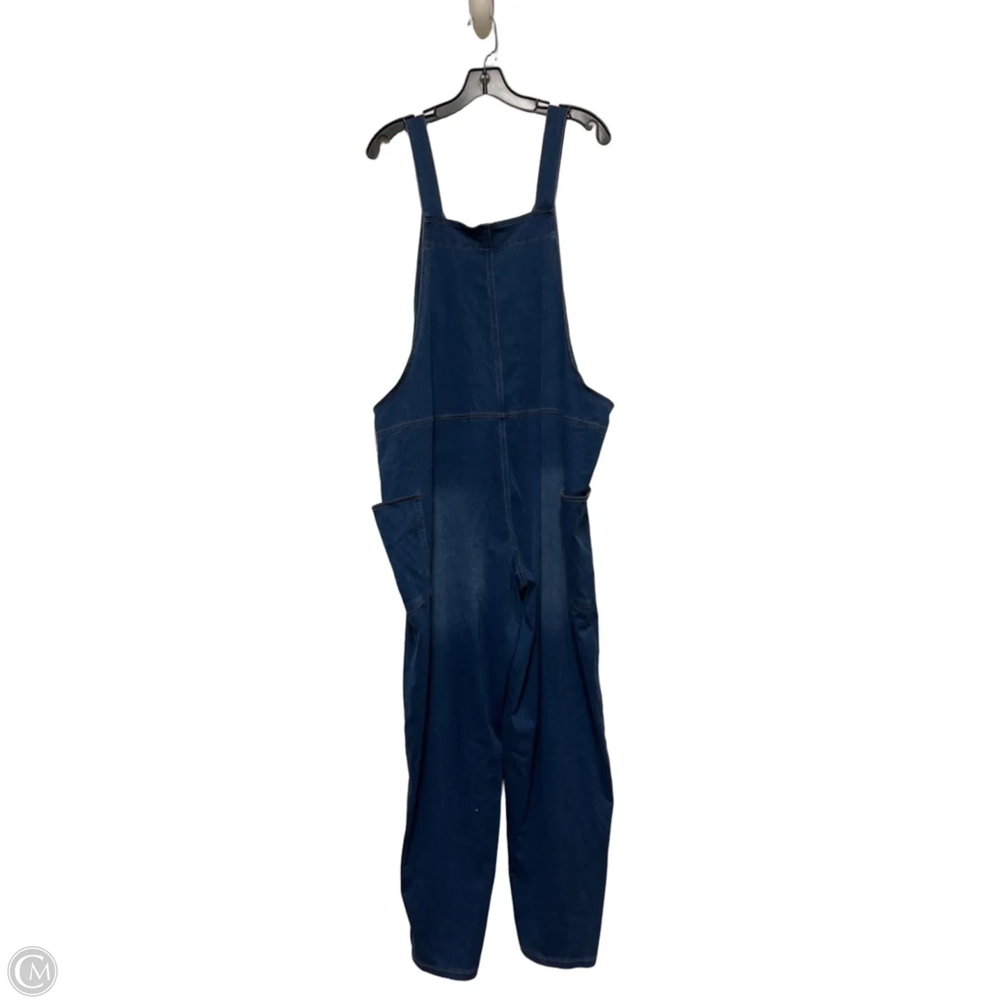 Jumpsuit By Halara In Blue Denim, Size: 1x