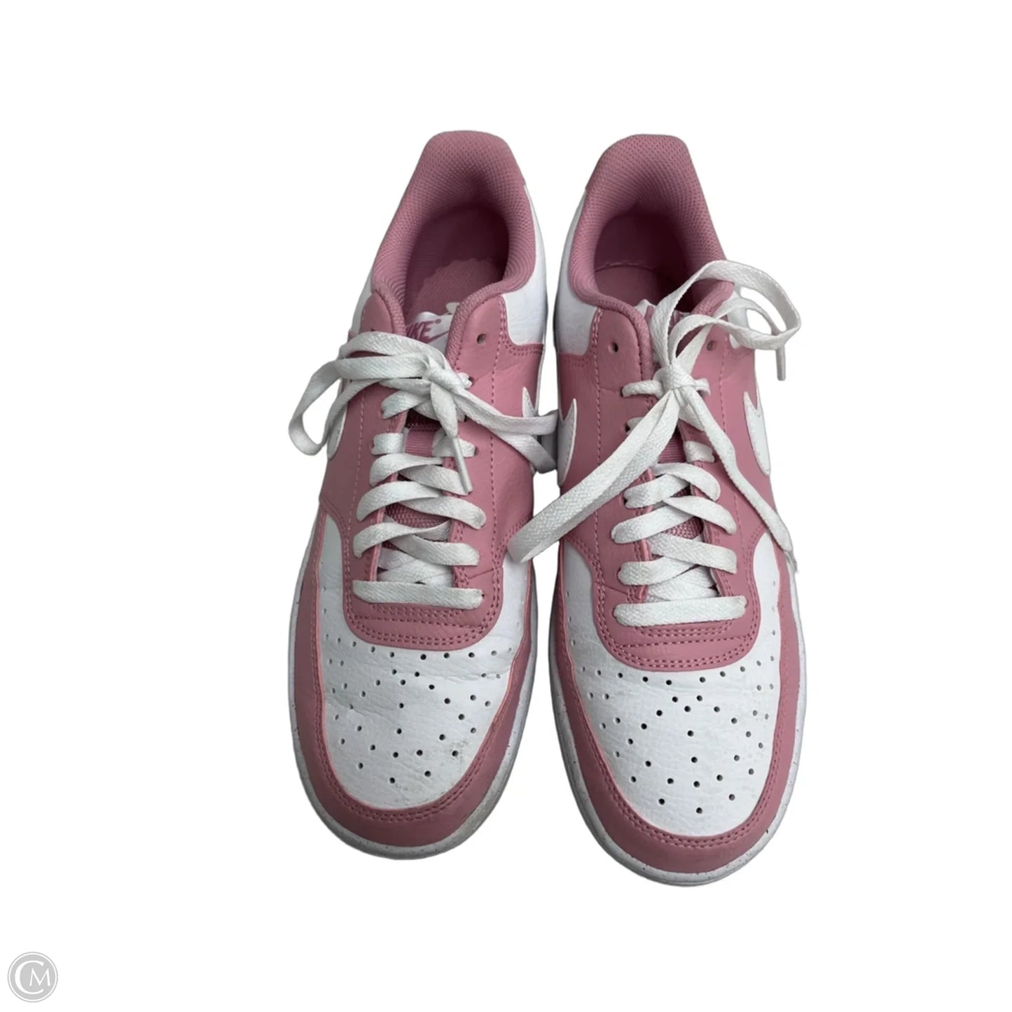 Shoes Sneakers By Nike In Pink & White, Size: 10.5