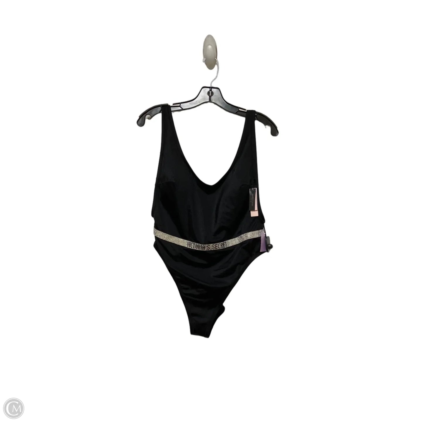 Swimsuit By Victorias Secret In Black & Silver, Size: Xl