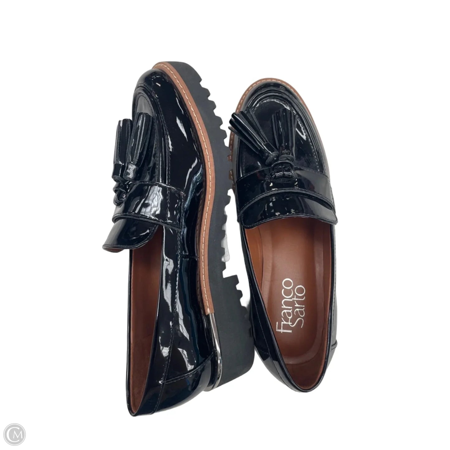 Shoes Flats By Franco Sarto In Black, Size: 5