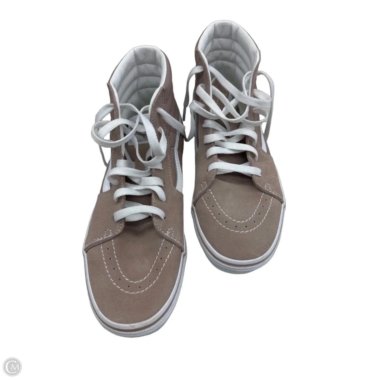 Shoes Sneakers By Vans In Tan, Size: 6.5