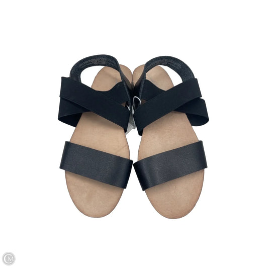 Sandals Flats By Universal Thread In Black, Size: 7