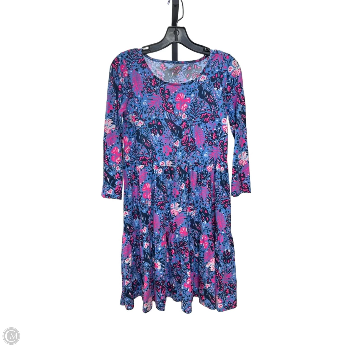 Dress Designer By Lilly Pulitzer In Blue & Pink, Size: Xs
