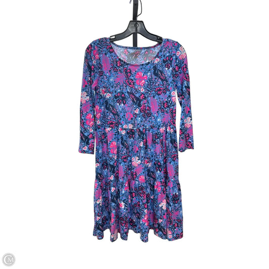 Dress Designer By Lilly Pulitzer In Blue & Pink, Size: Xs