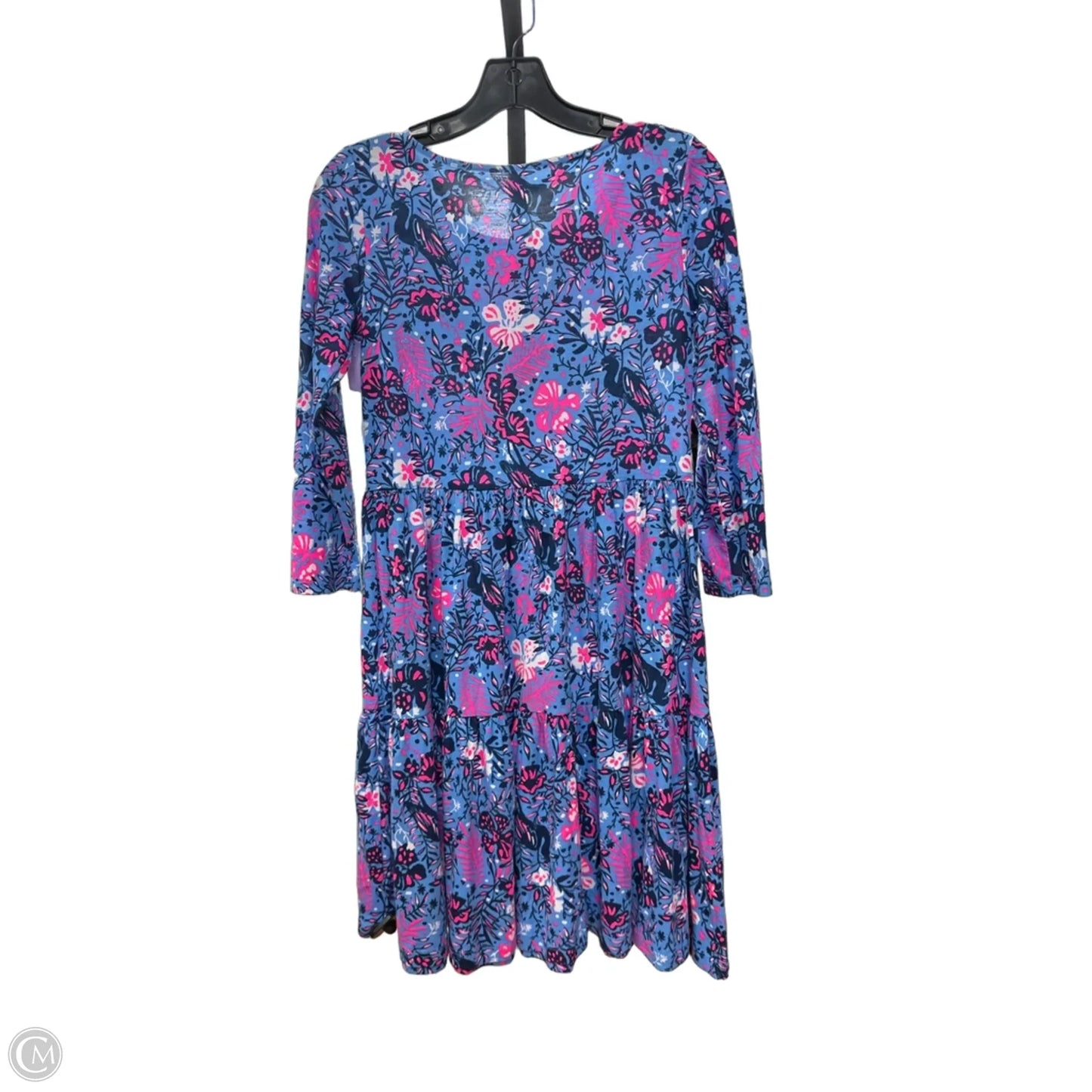 Dress Designer By Lilly Pulitzer In Blue & Pink, Size: Xs