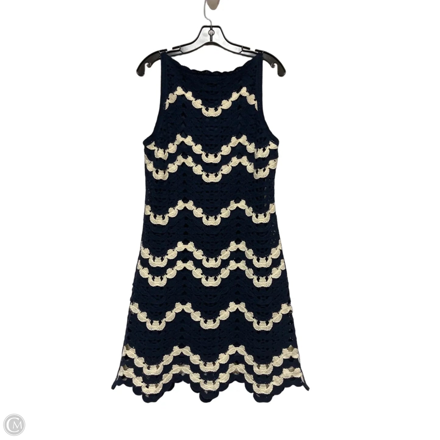 Dress Casual Short By House Of Harlow In Blue & Tan, Size: Osfm