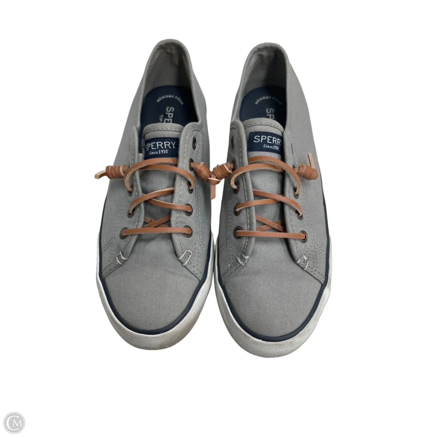 Shoes Flats By Sperry In Grey, Size: 7.5