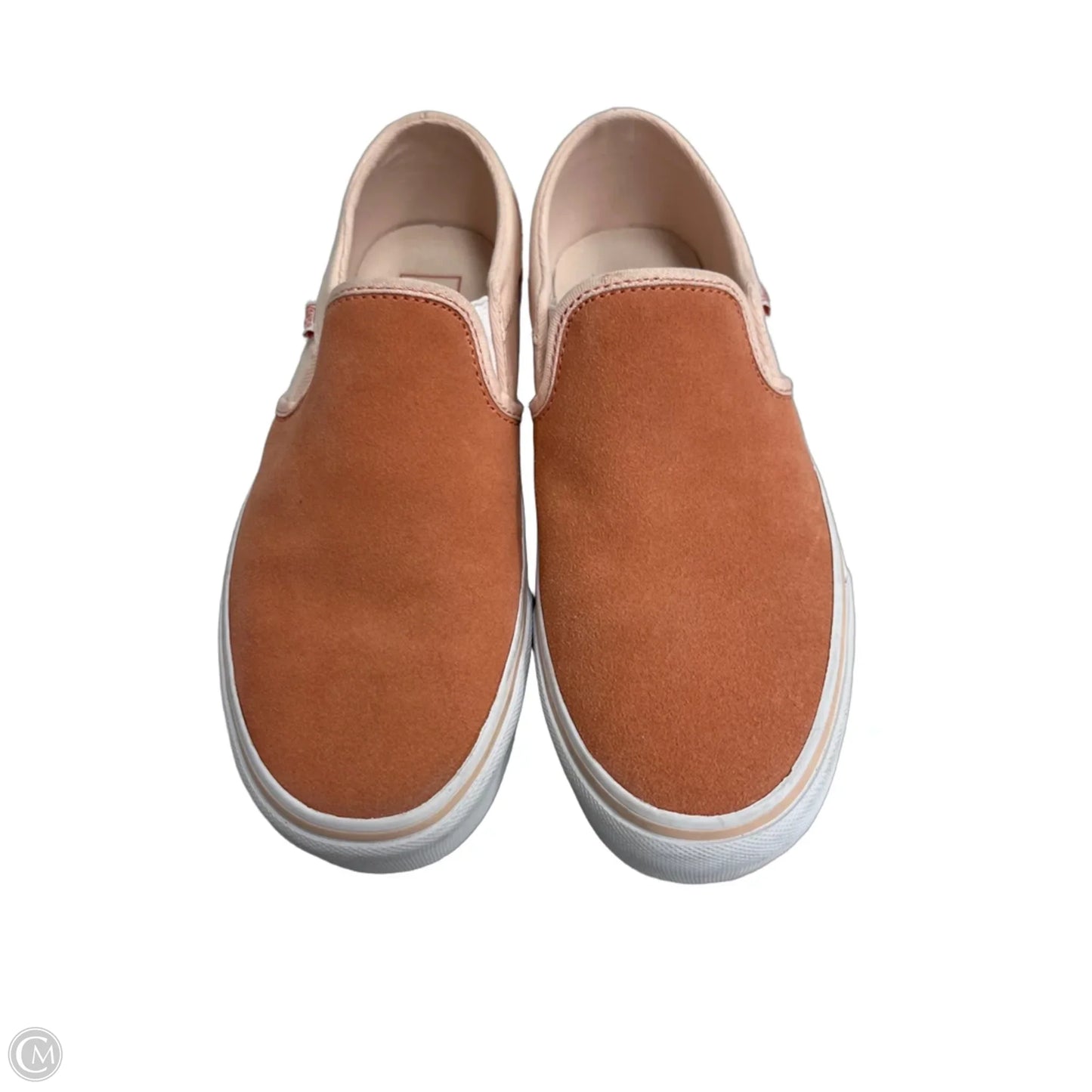 Shoes Sneakers By Vans In Peach, Size: 8