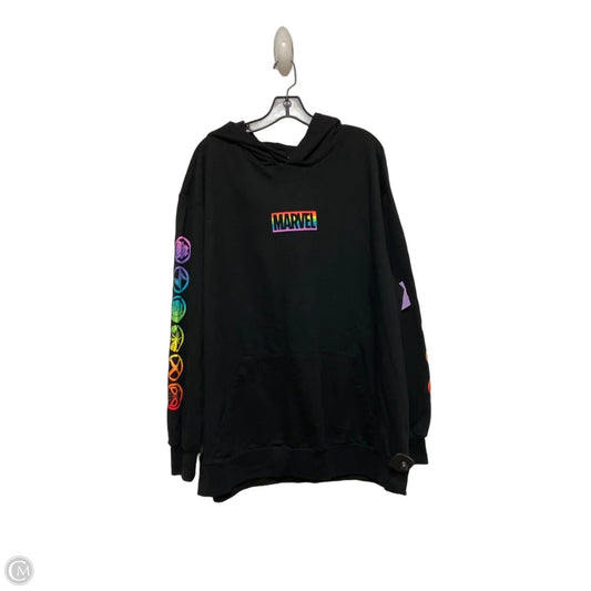Sweatshirt Hoodie By Disney Store In Black, Size: Xl