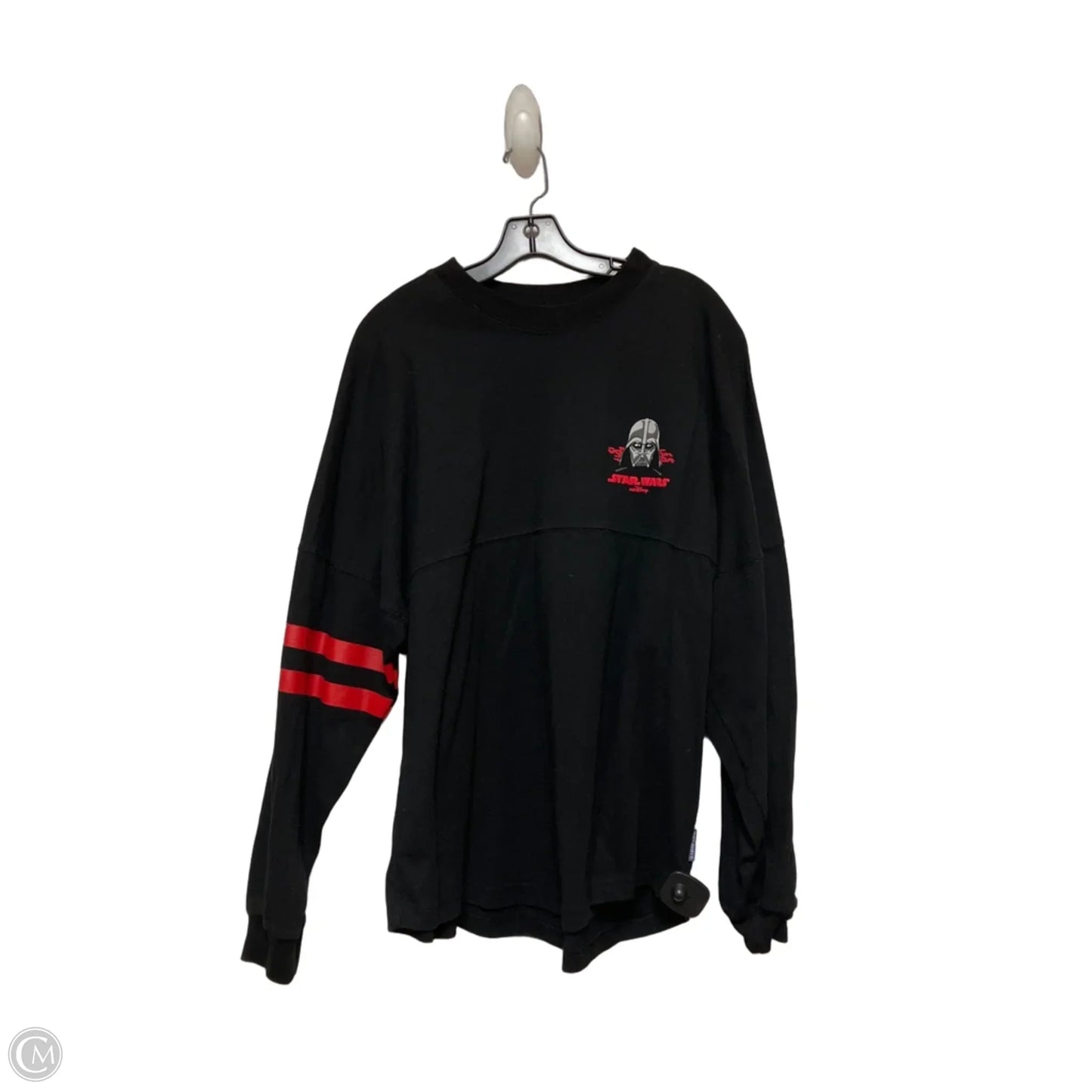 Top Long Sleeve By Disney Store In Black, Size: L