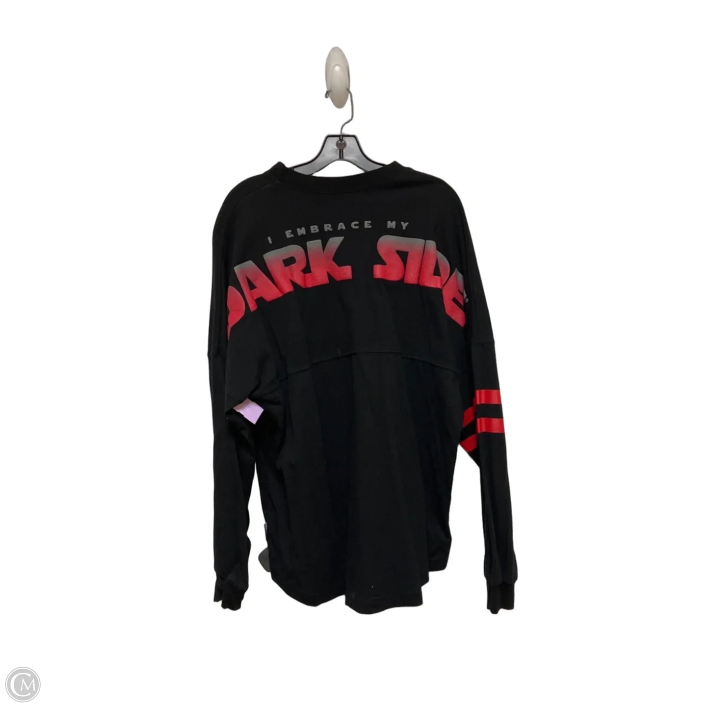 Top Long Sleeve By Disney Store In Black, Size: L
