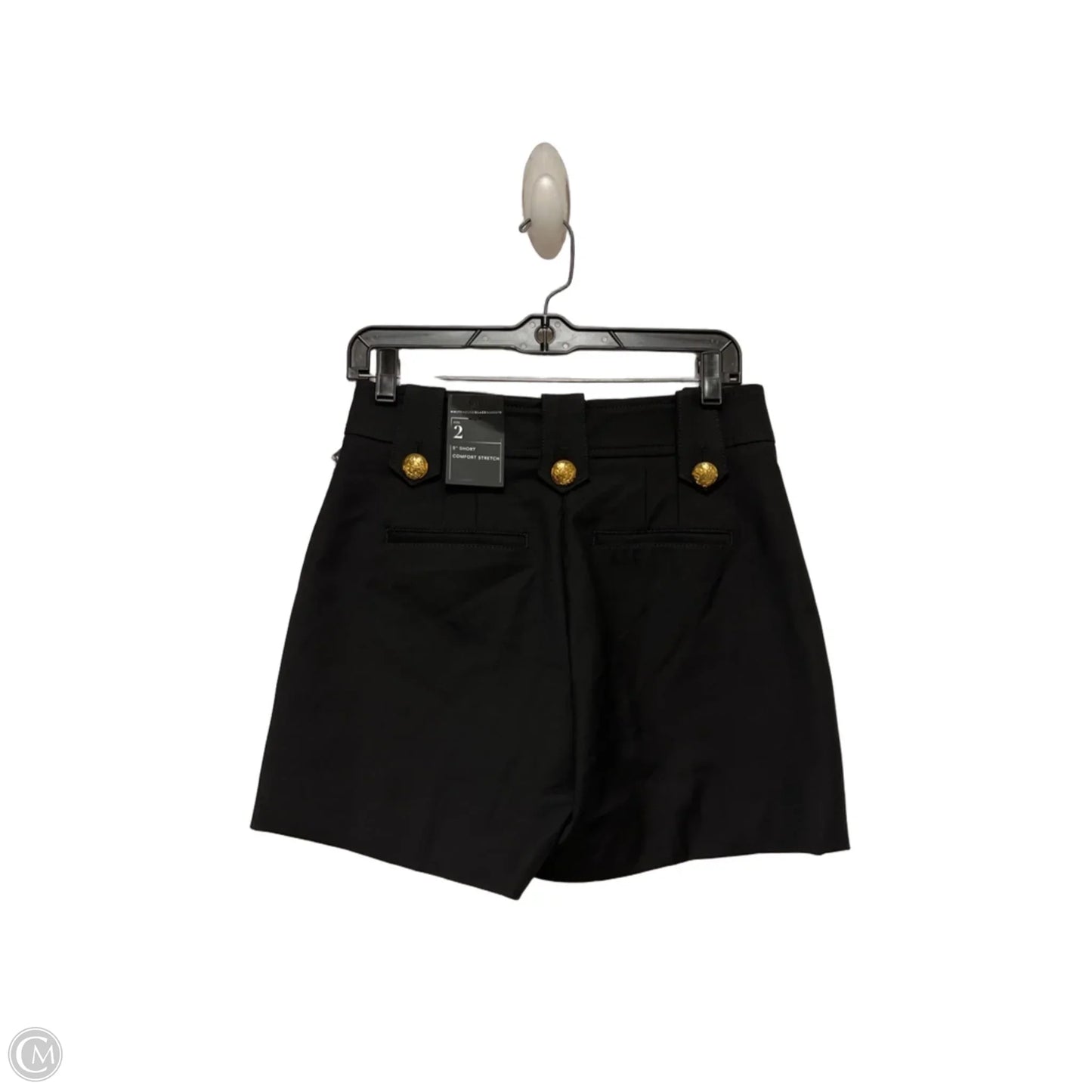 Shorts By White House Black Market In Black & Gold, Size: 2