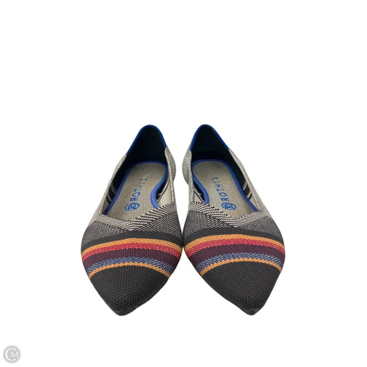 Shoes Flats By Rothys In Striped Pattern, Size: 10
