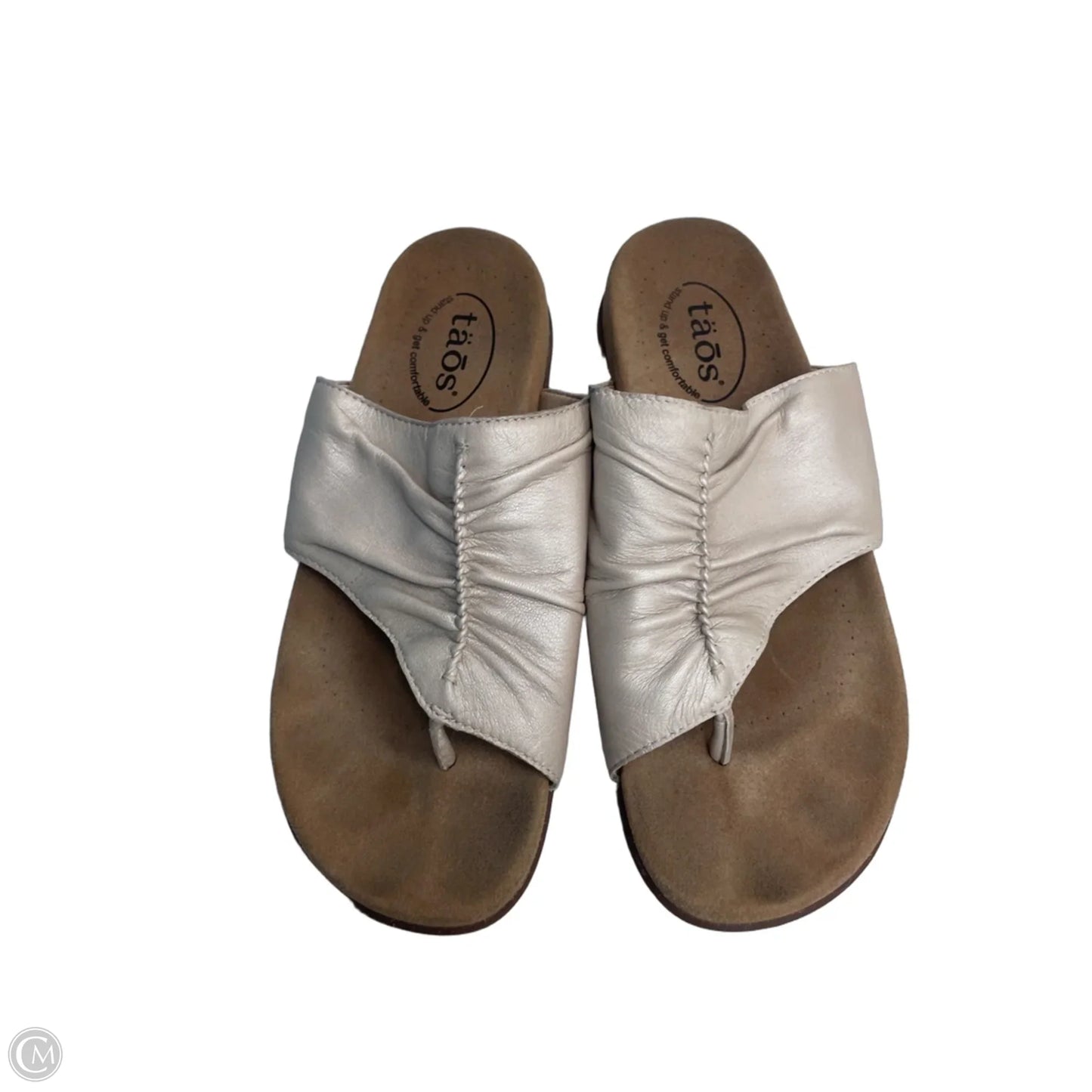 Sandals Flats By Taos In Taupe, Size: 8