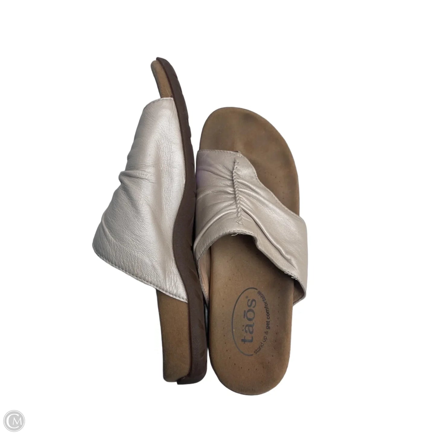 Sandals Flats By Taos In Taupe, Size: 8