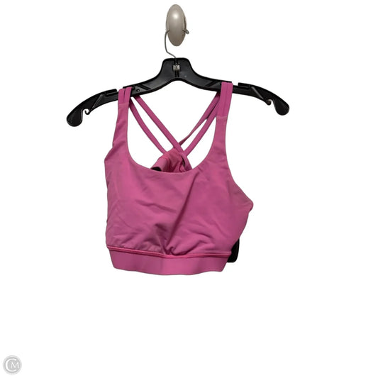 Athletic Bra By Lululemon In Pink, Size: 8