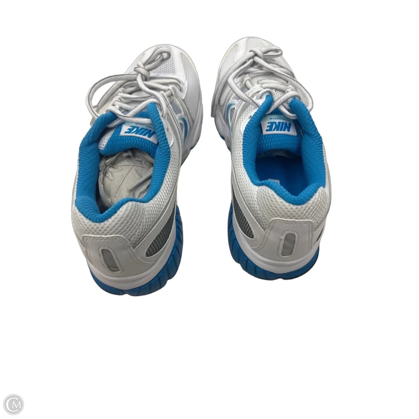 Shoes Athletic By Nike In Blue & White, Size: 8.5