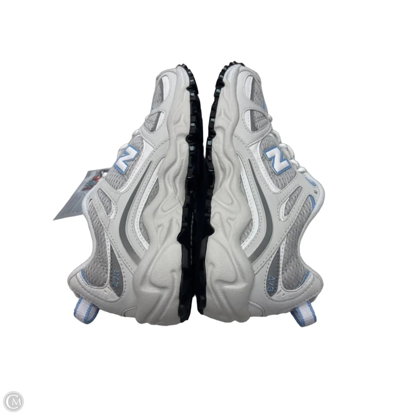Shoes Athletic By New Balance In Blue & Grey, Size: 8.5