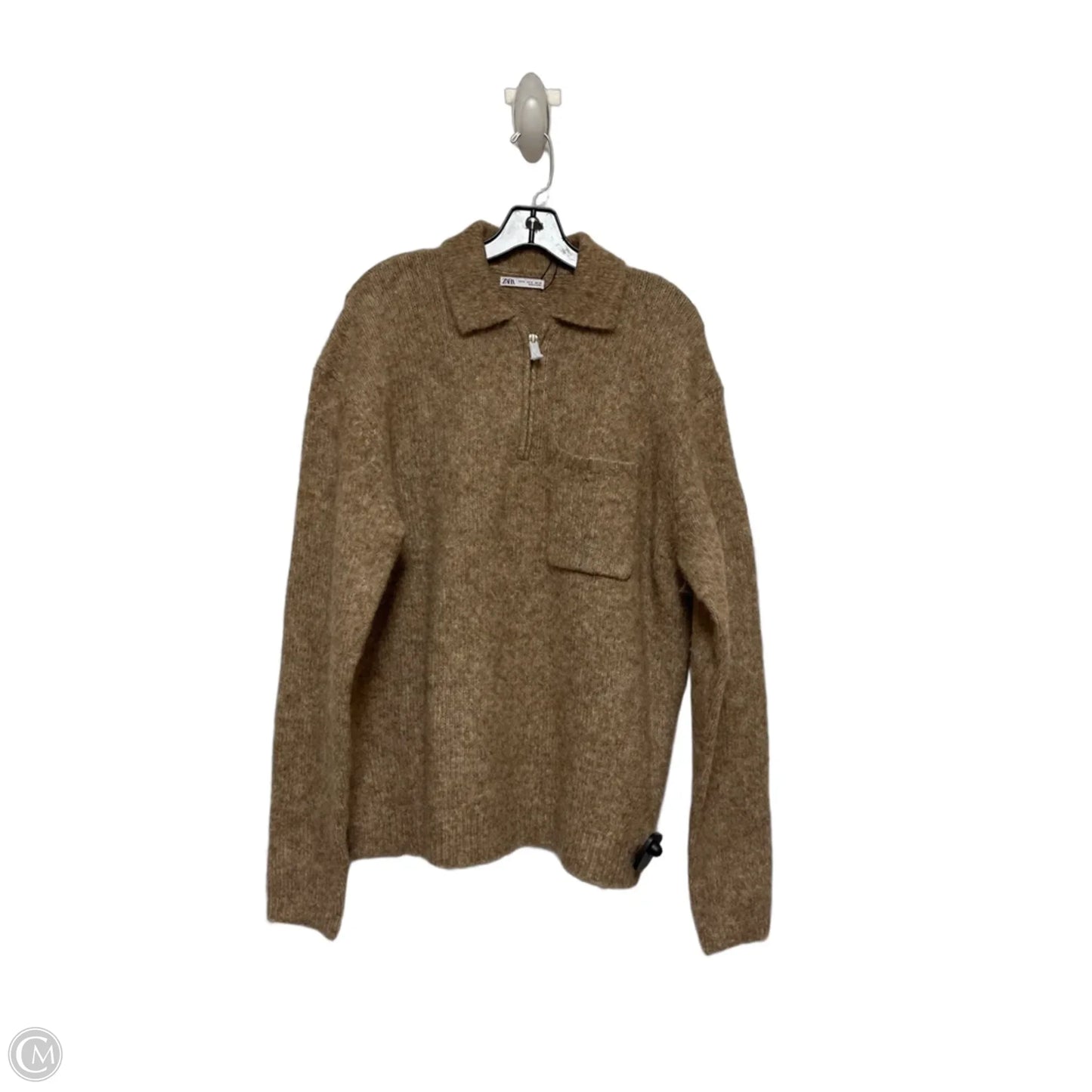 Sweater By Zara In Brown, Size: M