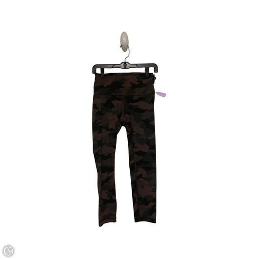 Athletic Leggings By Lululemon In Camouflage Print, Size: 6