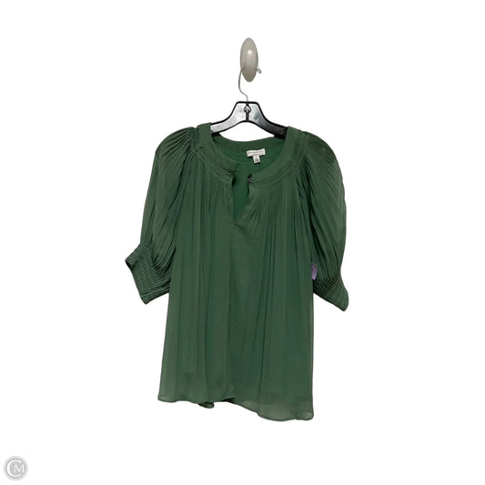 Top Short Sleeve By Current Air In Green, Size: S