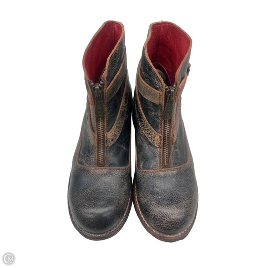 Boots Ankle Flats By Bed Stu In Brown, Size: 7.5