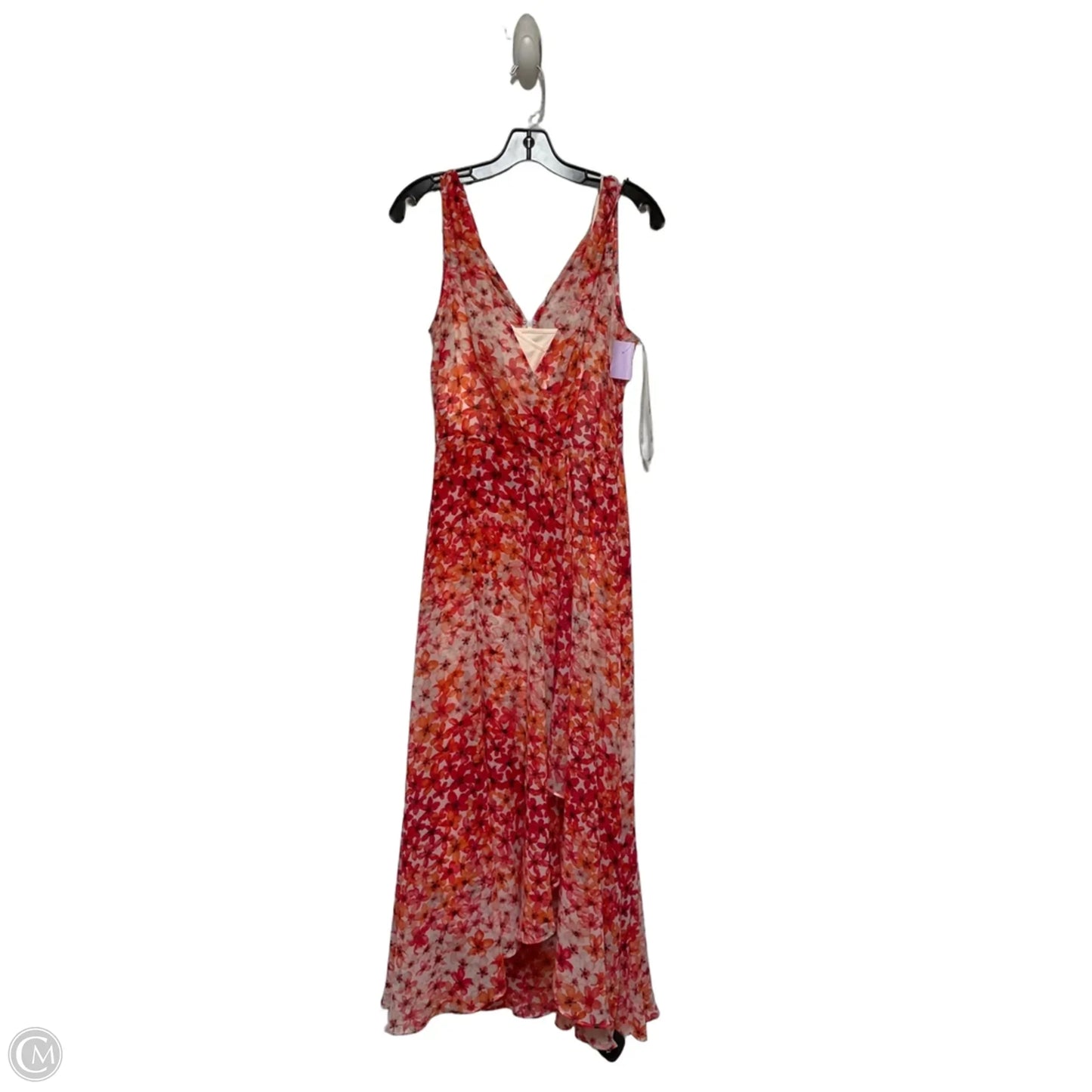 Dress Casual Maxi By Calvin Klein In Floral Print, Size: M
