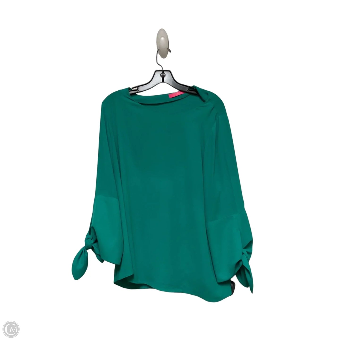 Top Long Sleeve Designer By Lilly Pulitzer In Green, Size: M