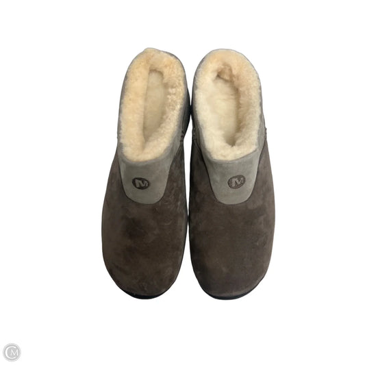Shoes Flats By Merrell In Brown, Size: 8