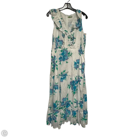 Dress Casual Midi By J. Crew In Floral Print, Size: M