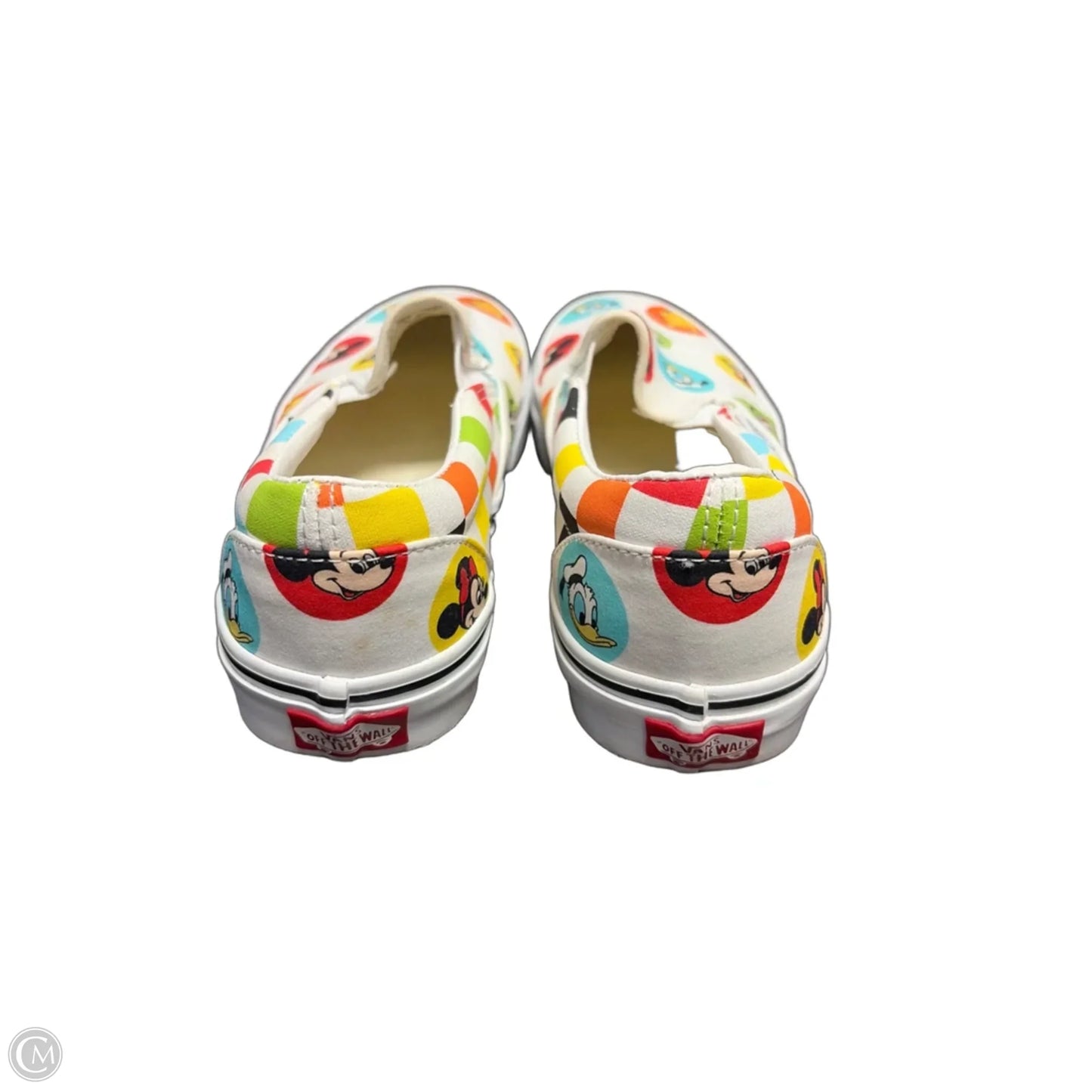 Shoes Flats By Vans In Polkadot Pattern, Size: 9.5