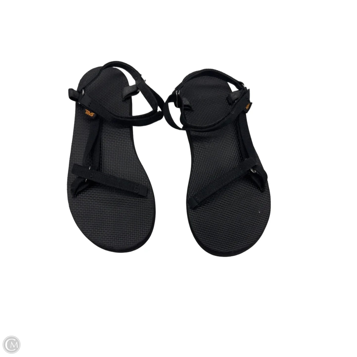 Sandals Flats By Teva In Black, Size: 9