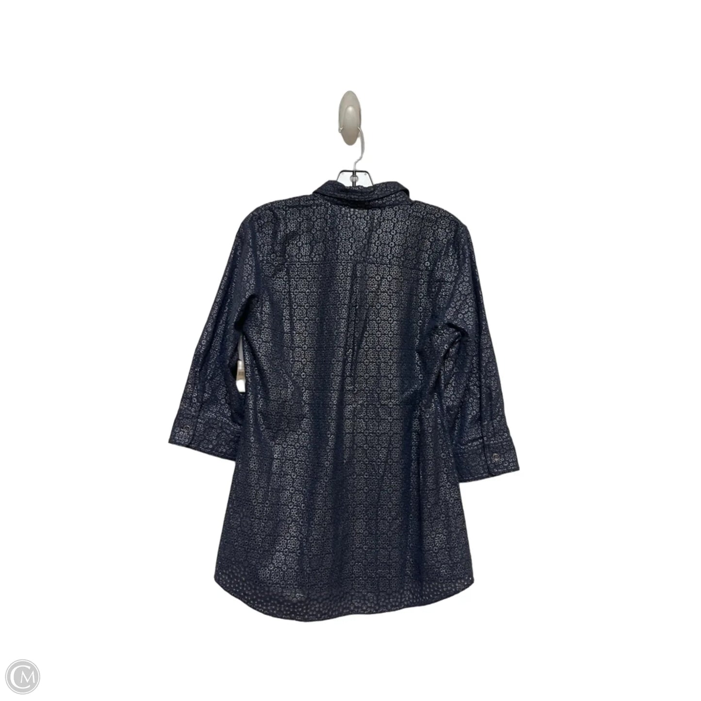 Top Long Sleeve By Coldwater Creek In Blue, Size: M