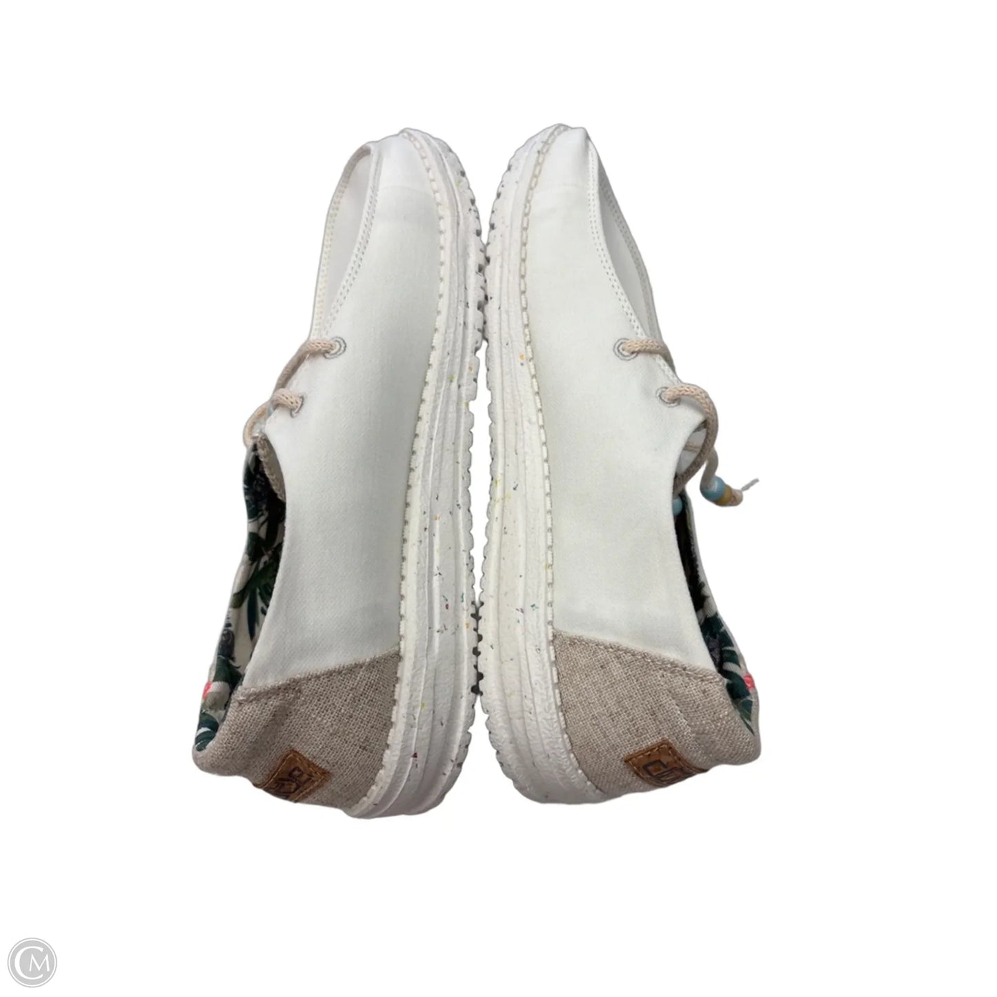 Shoes Flats By Hey Dude In White, Size: 9