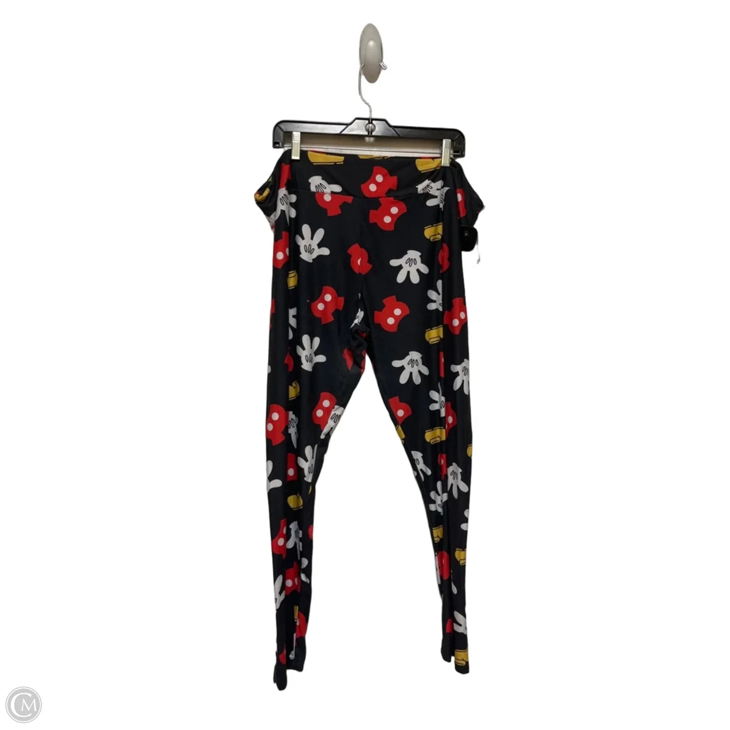 Pants Leggings By Disney Store In Black & Red, Size: 2x