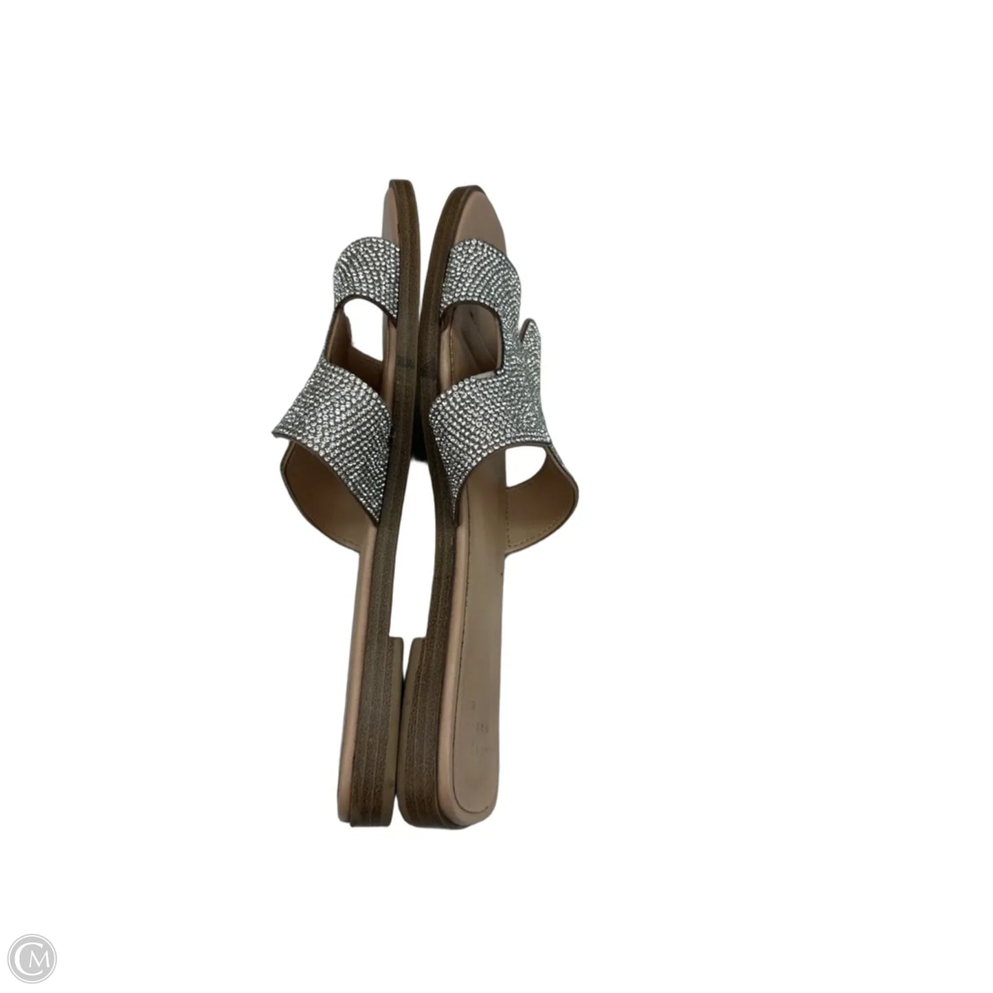 Sandals Flats By A New Day In Silver, Size: 7.5