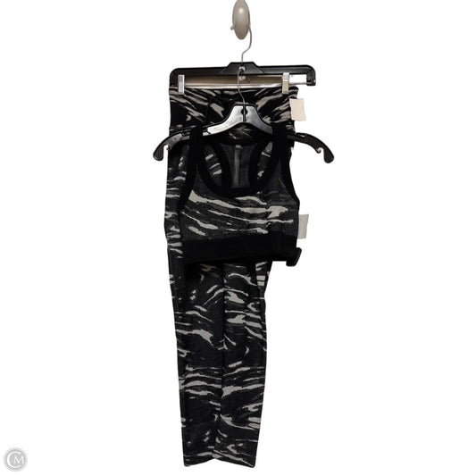 Athletic Pants 2pc By Free People In Black & Grey, Size: Xs