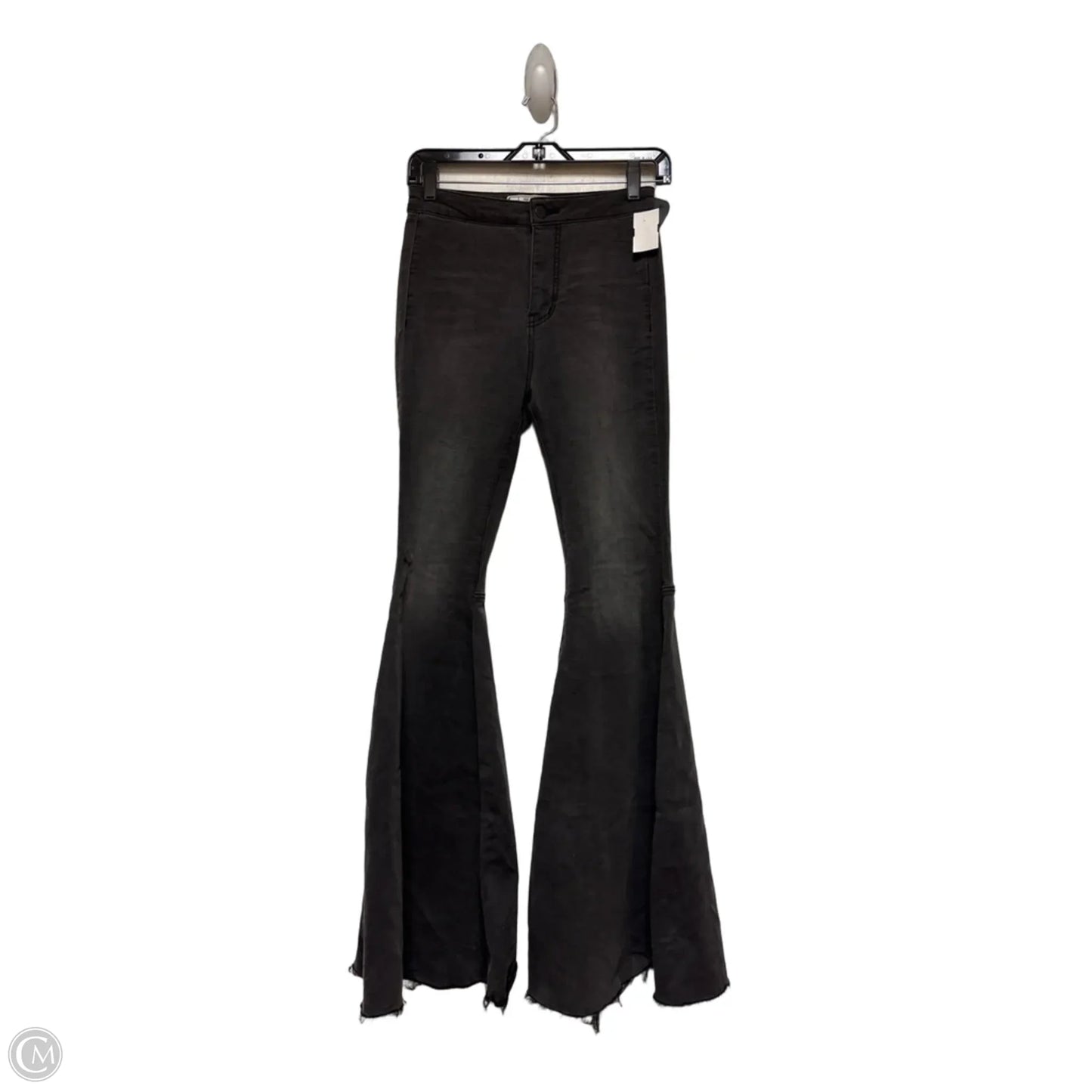 Jeans Flared By Free People In Grey, Size: 2