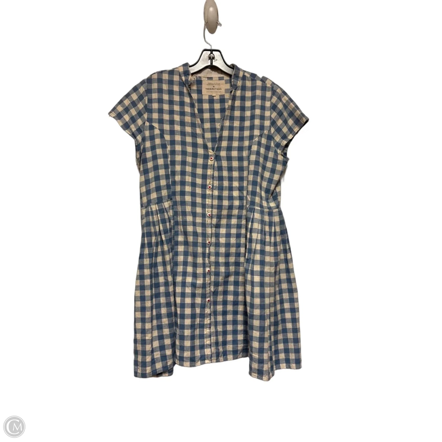 Dress Casual Short By Clothes Mentor In Plaid Pattern, Size: Xl