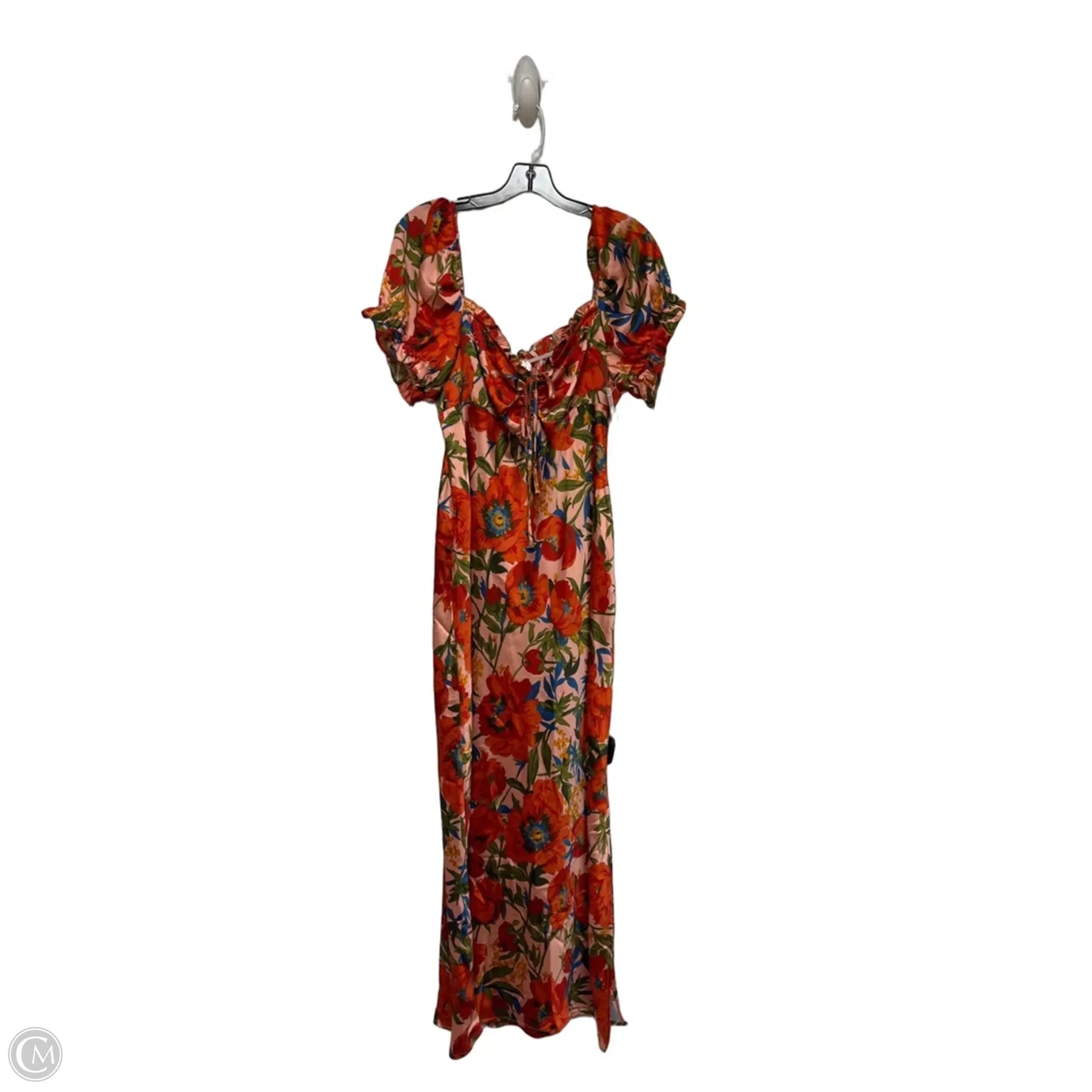 Dress Casual Midi By Top Shop In Floral Print, Size: Xl