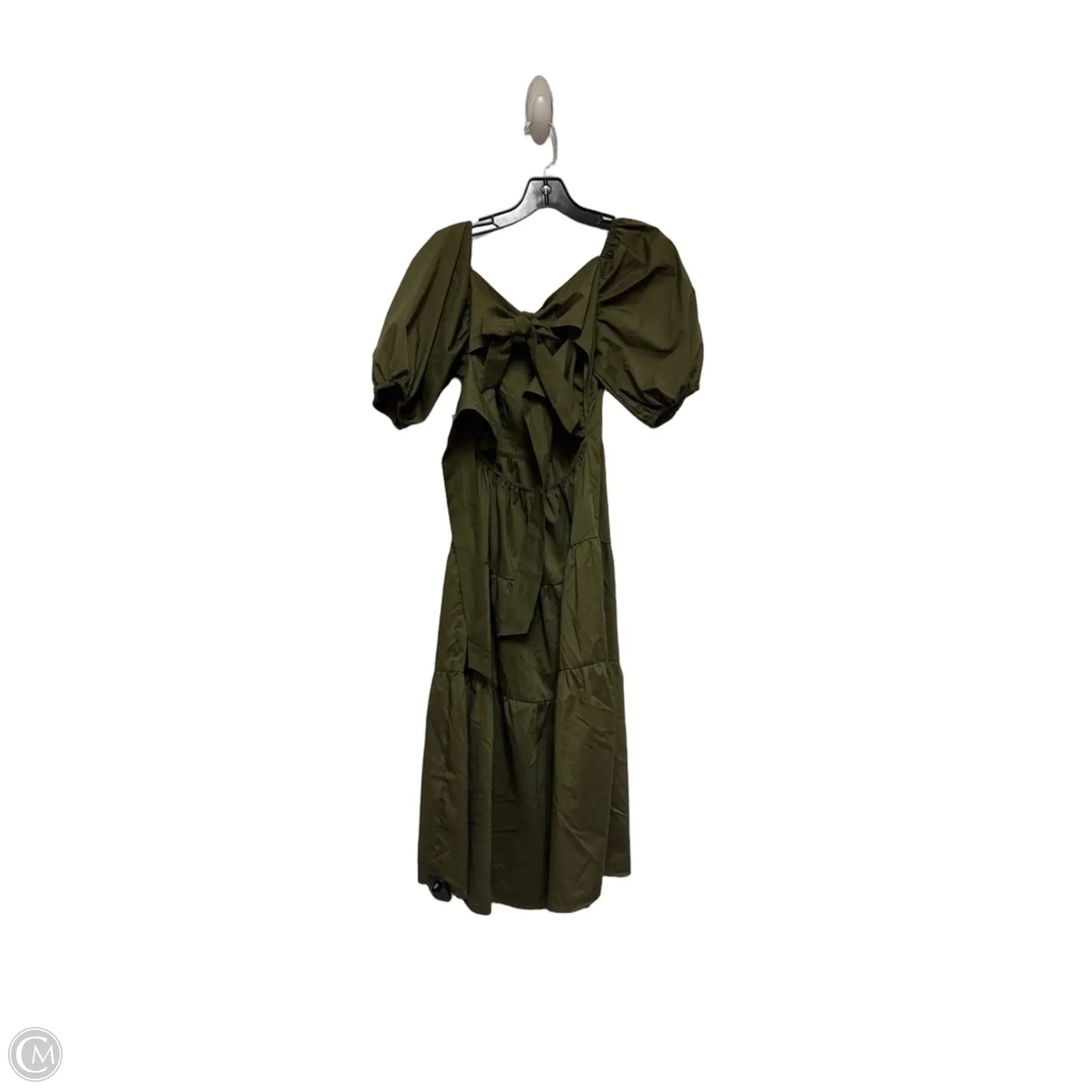Dress Casual Midi By Clothes Mentor In Green, Size: S