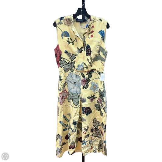 Dress Luxury Designer By Gucci In Floral Print, Size: 8
