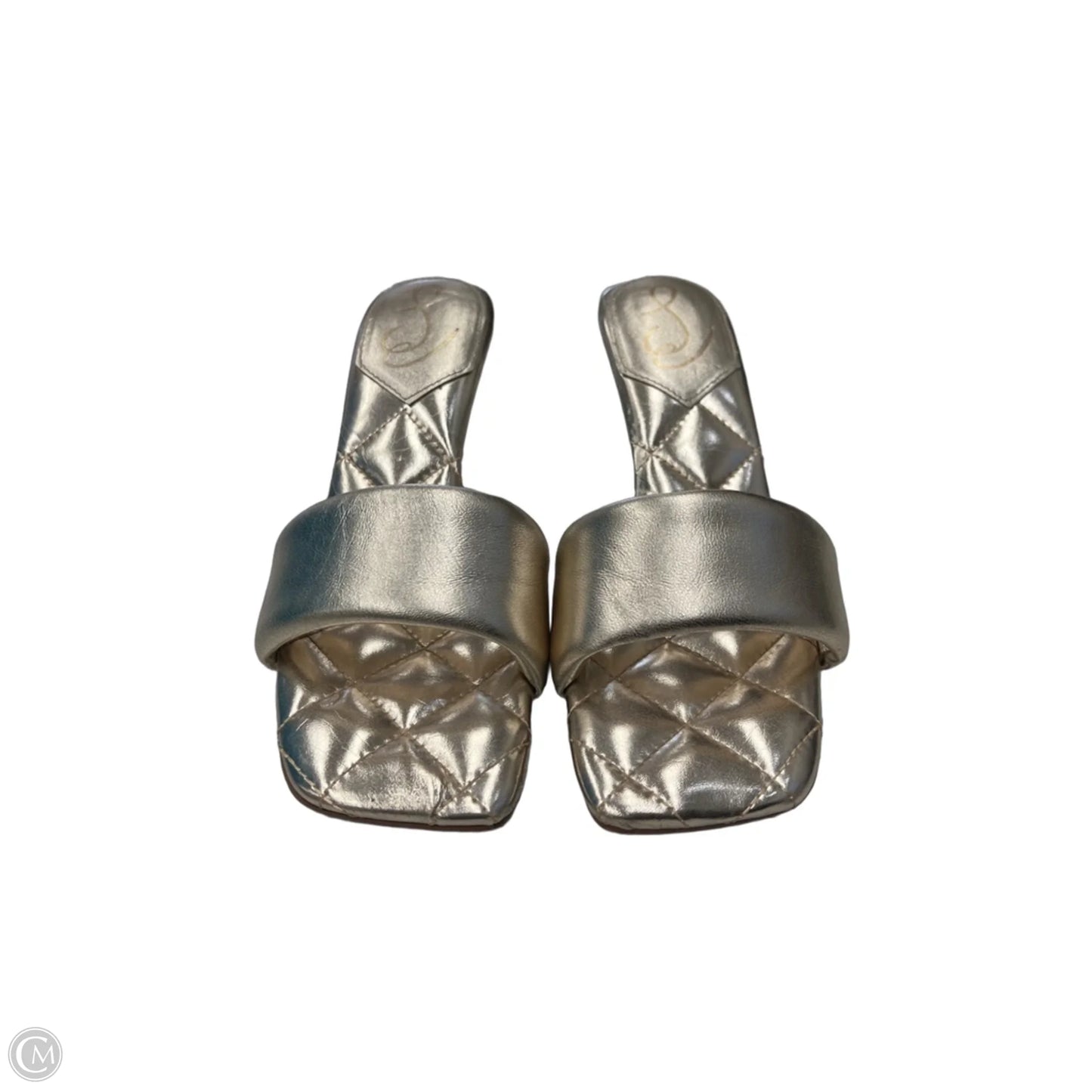 Shoes Heels Kitten By Sam Edelman In Gold, Size: 9